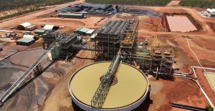 Thunderbird Mineral Sands - View of the sign