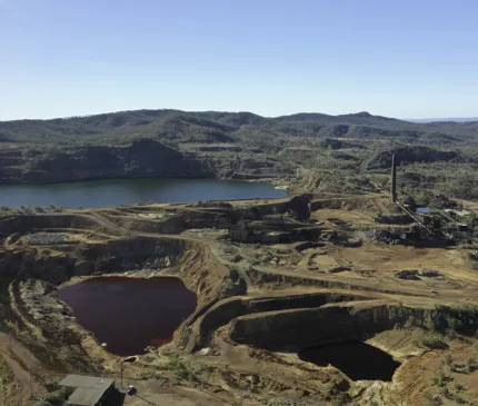 View Of Heritage Minerals Mount Morgan Gold And Copper Tailings Reprocessing And Rehabilitation 1 on Mount Morgan Gold and Copper Project