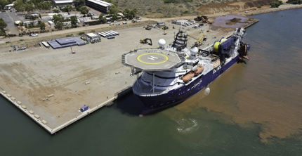 Onslow Marine Support Base - Aerial View